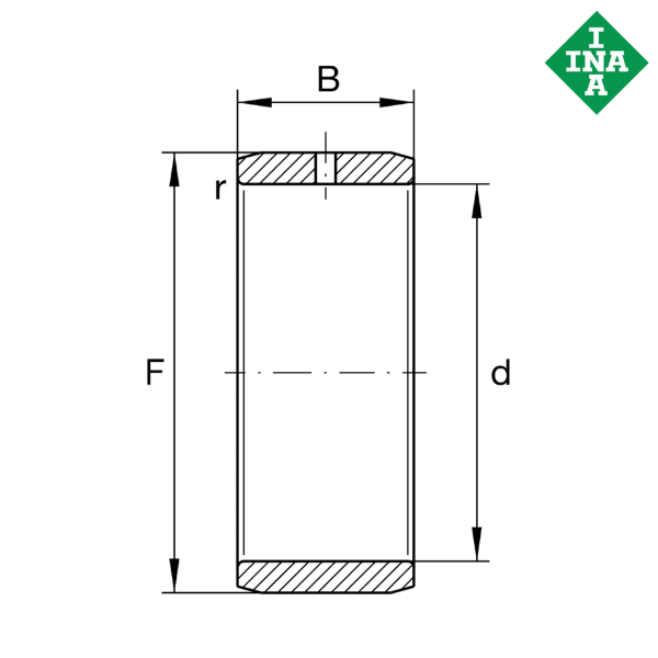 IR50X55X20-IS1 INA