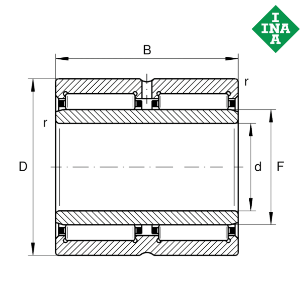 NA6910-ZW-S3-XL-R200-250 INA