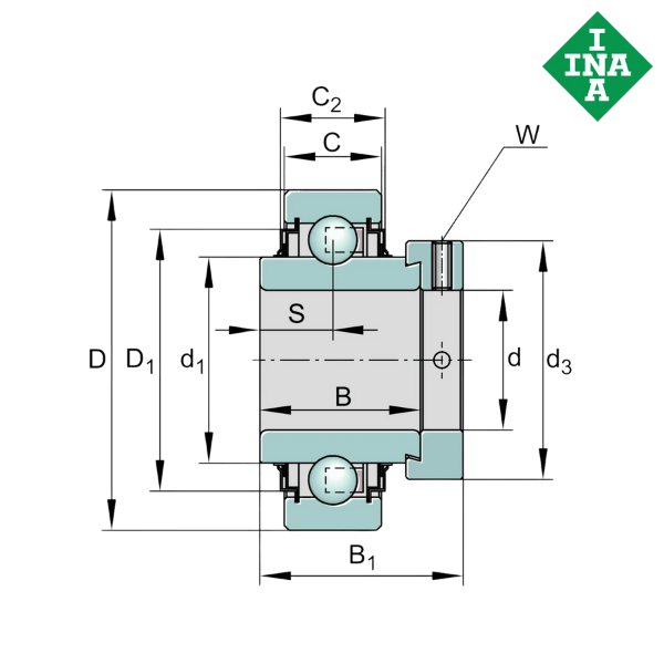 E50-XL-KLL-ID+21+10 INA
