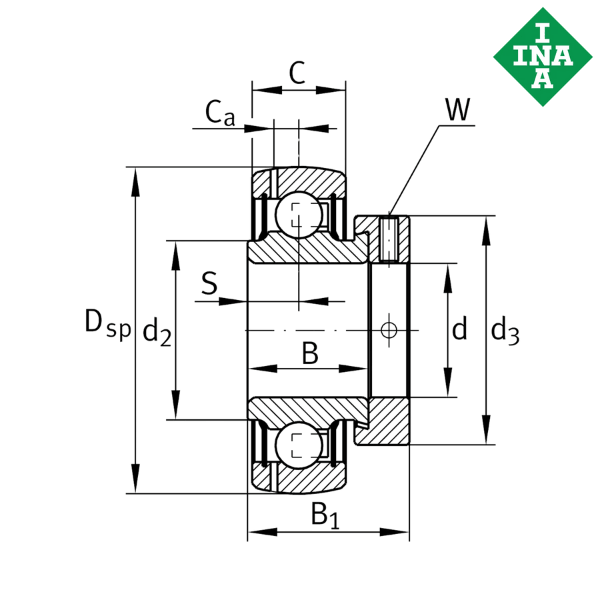 GRAE25-NPP-B-FA106 INA