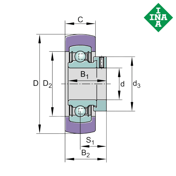 RABR-B35/80-FA106 INA