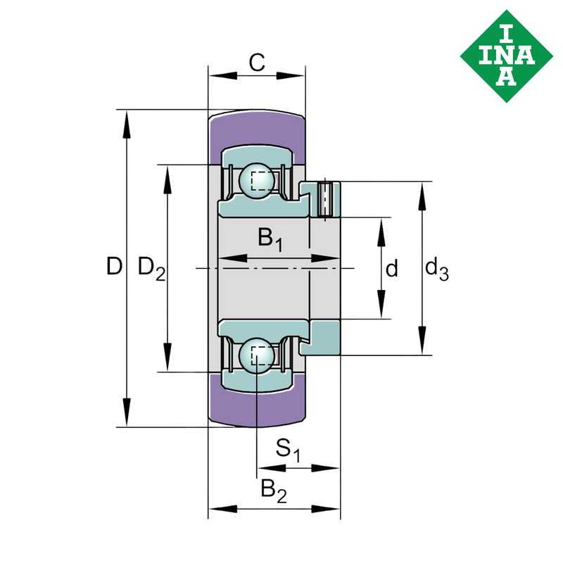 RABR-B30/72FA106 INA