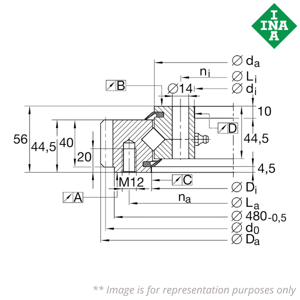 XSA140744-N INA