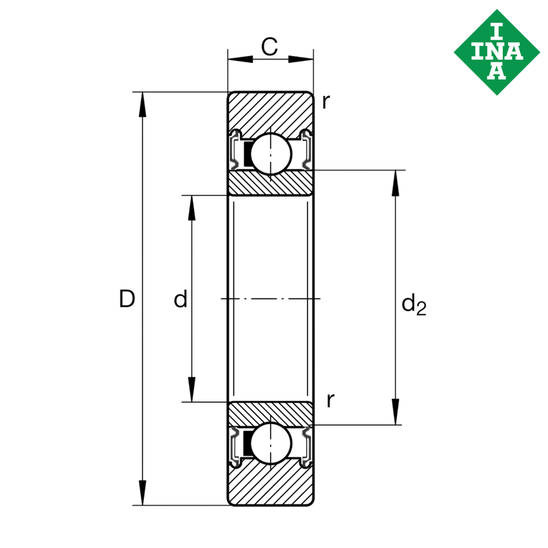 LR203-X-2RSR INA