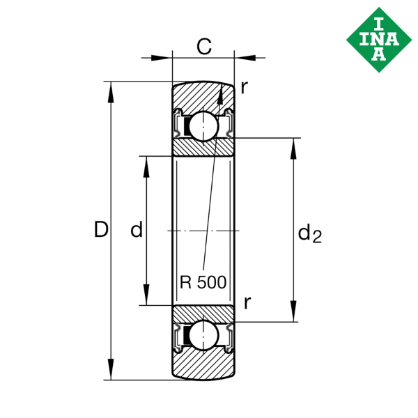 LR209-X-2RS INA