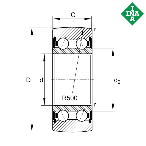 LR5202-IS1-2HRS-TVH-XL INA