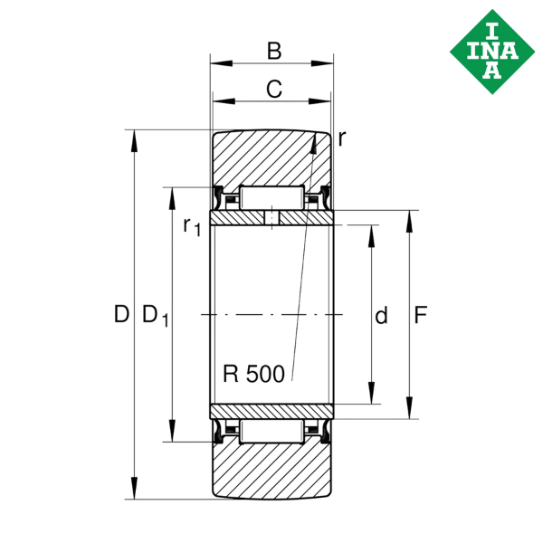 NA2207-X-2RSR INA