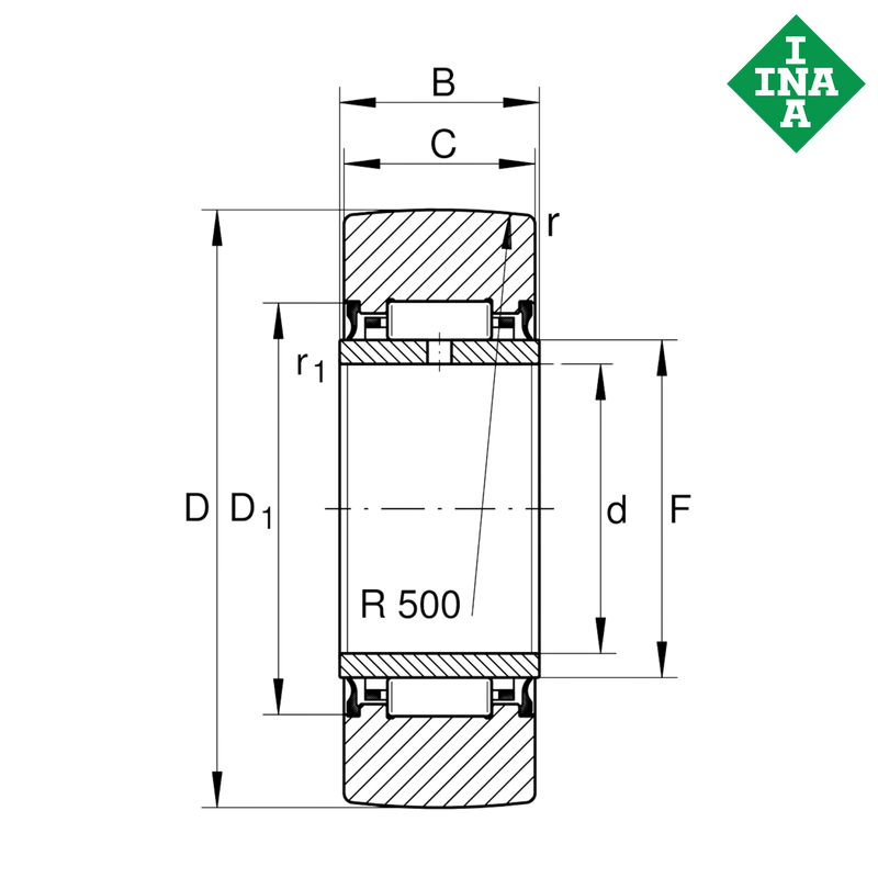 NA2210-X-2RSR INA