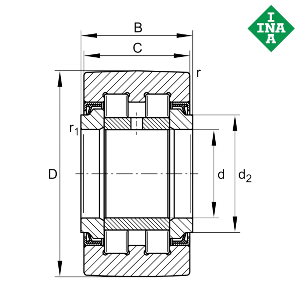 PWTR2052-2RS-RR-XL INA