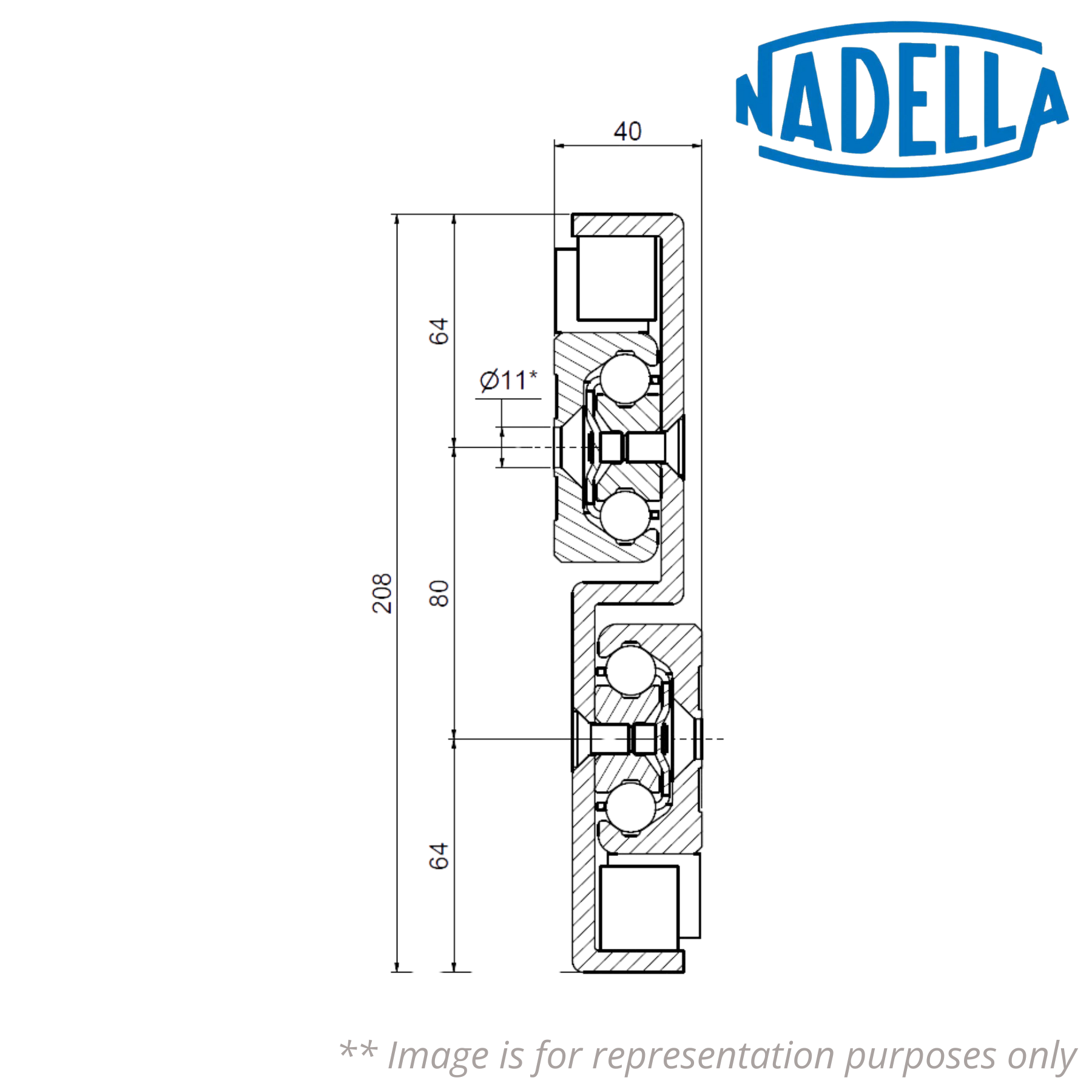 NTVZ208-40H-1170-D NADELLA