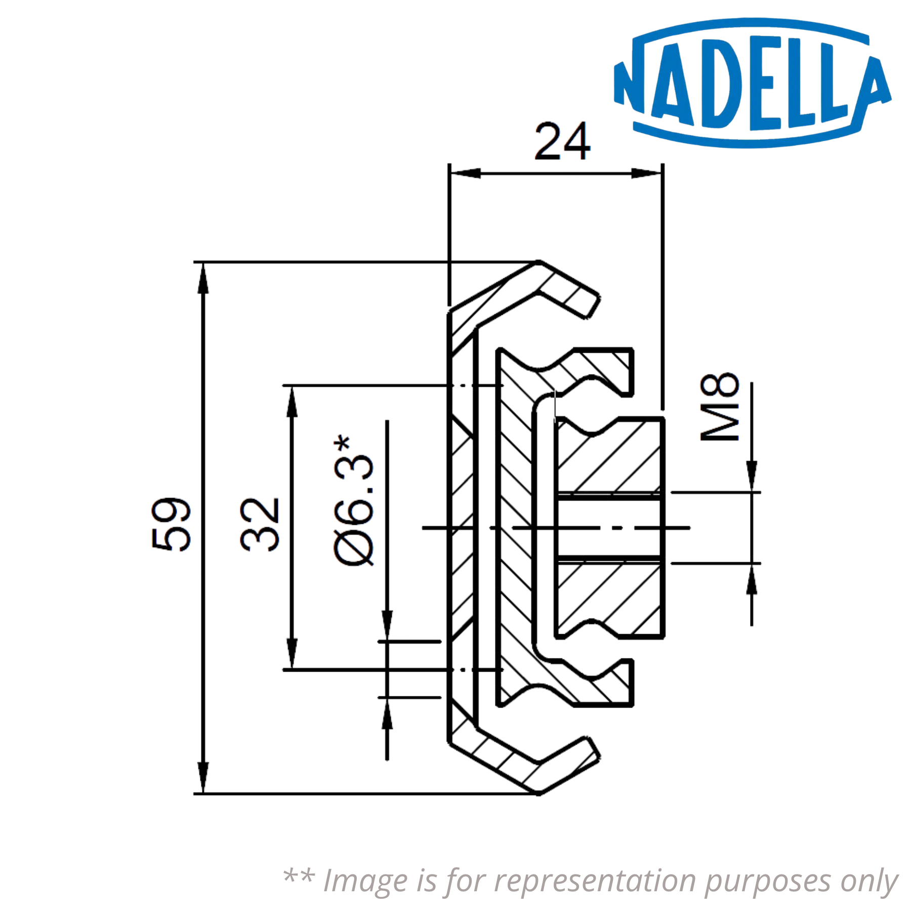 NTV59-24T-1200 NADELLA