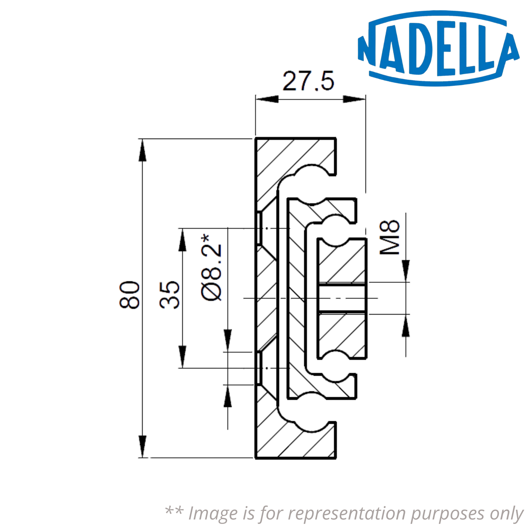 NTV80-27.5-1400 NADELLA