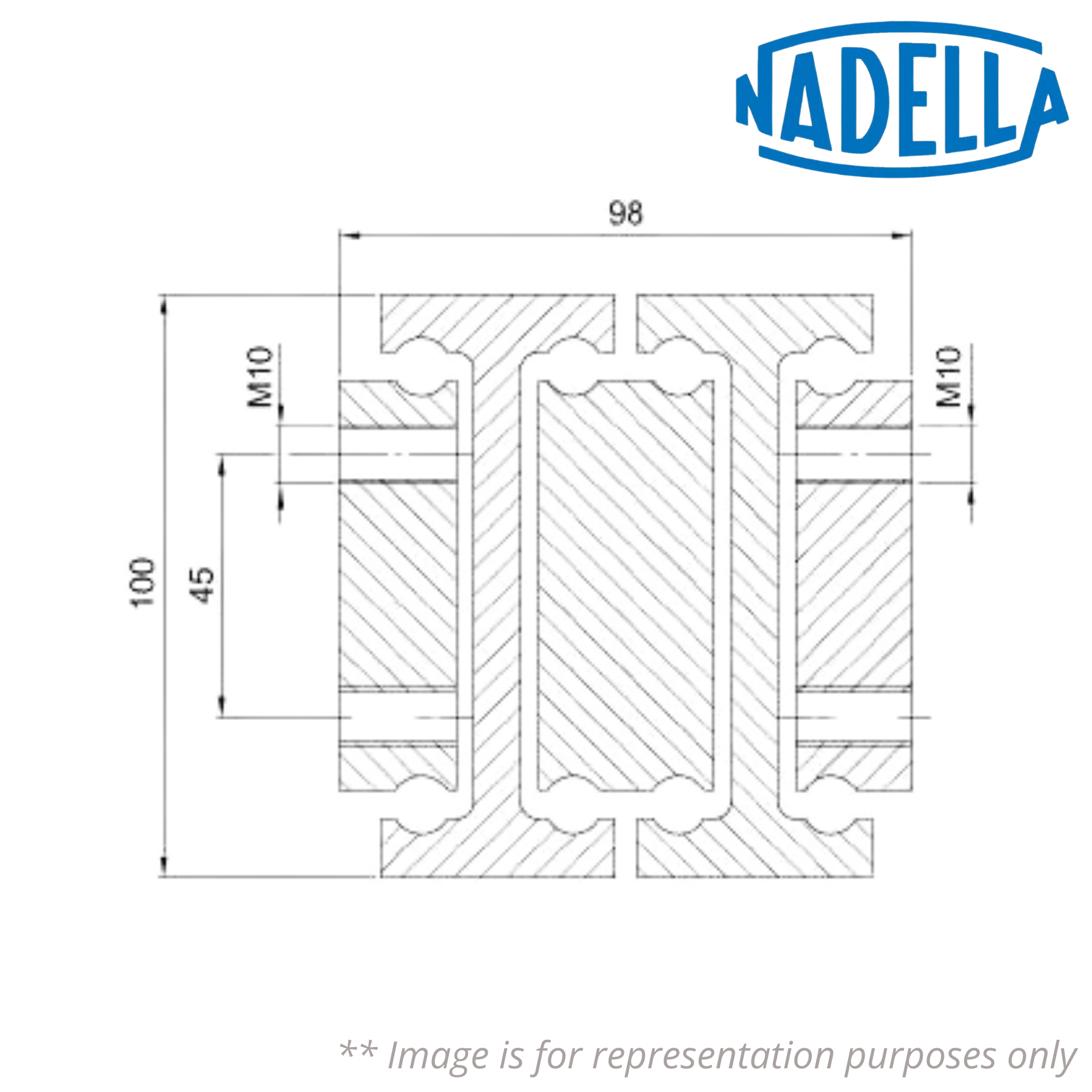 NTSU100-98DS-1000 NADELLA