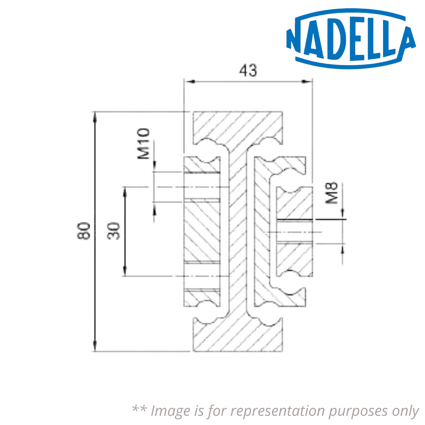 NTSU80-43-600 NADELLA