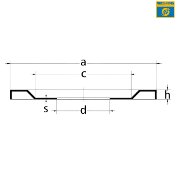 NUP 2209 AV NILOS-RING