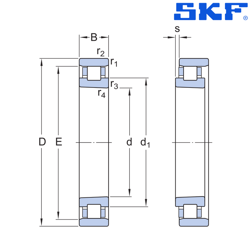 N 1019 KTN9/HC5SP SKF