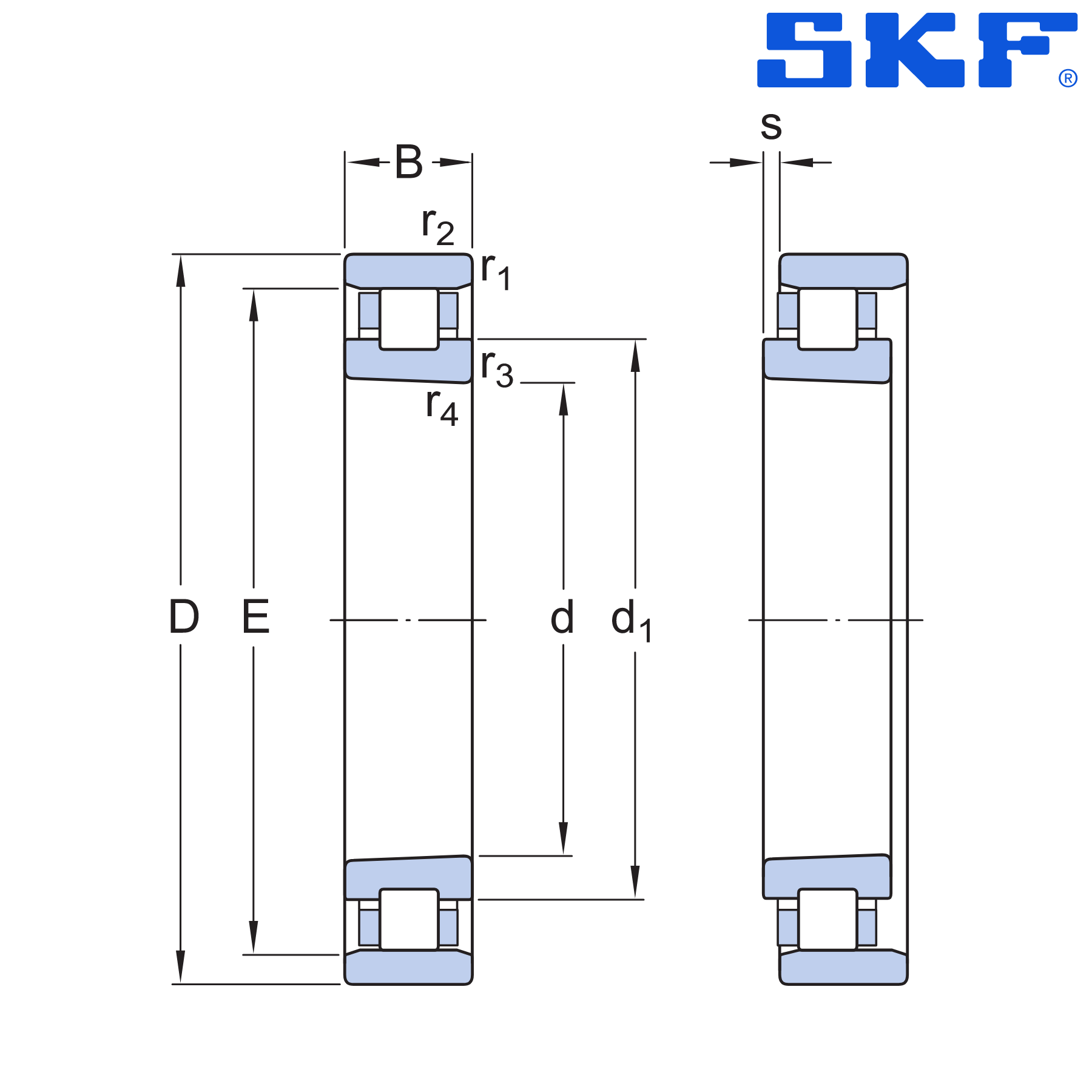 N 1024 KTN9/HC5SP SKF