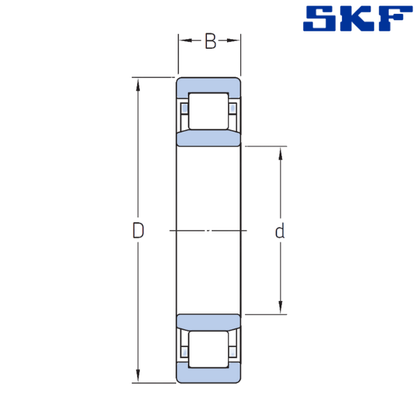 NU 2222 ECML/C4 SKF