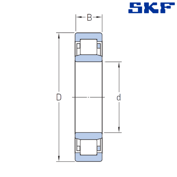 NU 215 ECM/HC5C3HVA301 SKF