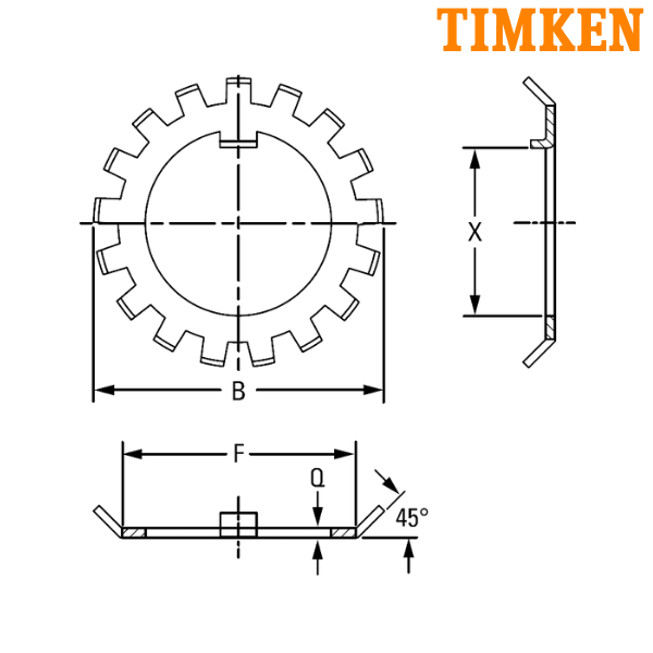 TW107 TIMKEN