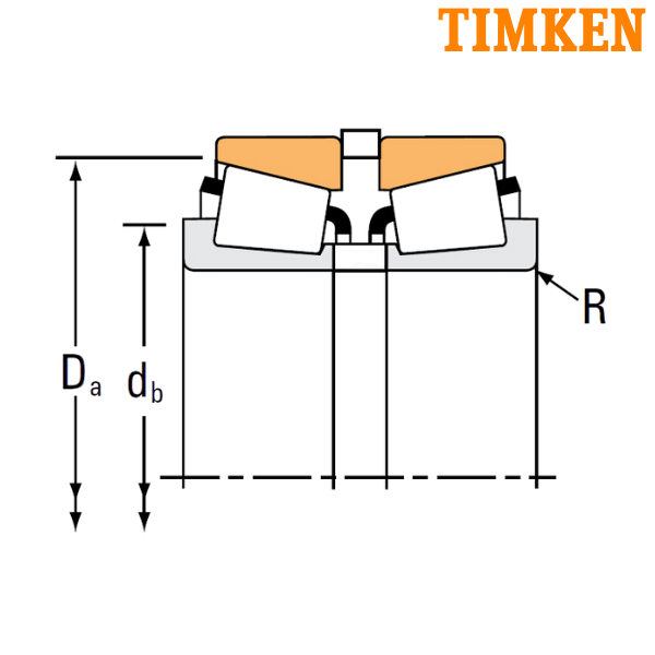 15125/15245 (X1S-15125/K159808R) TIMKEN