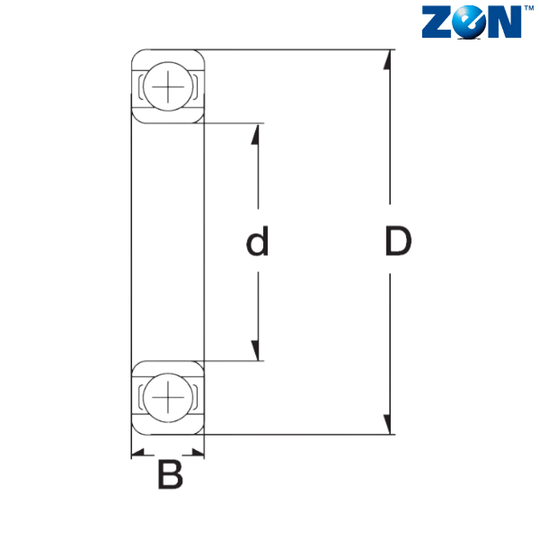 S61904-2RS ZEN