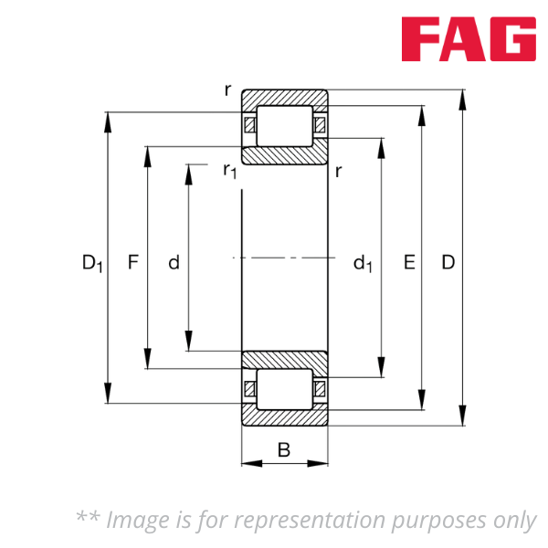 NJ1044-M1 FAG