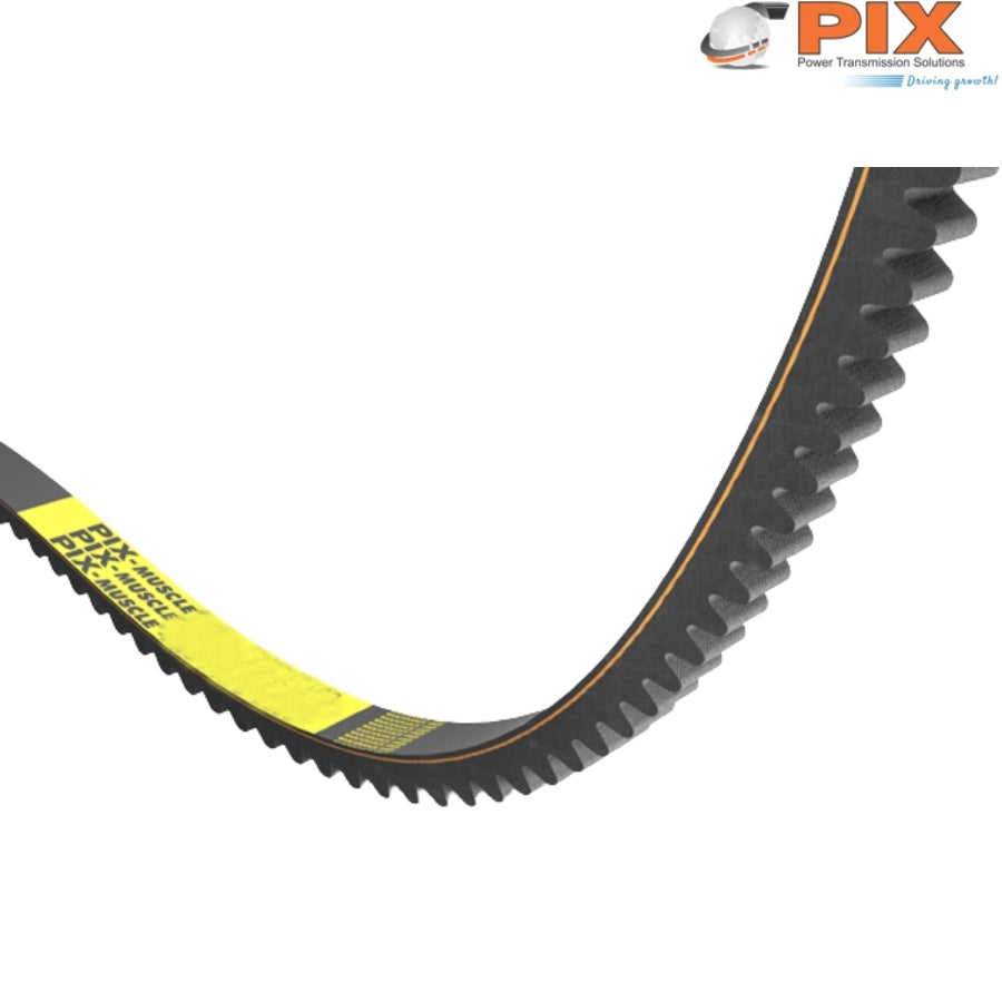 PIX MF3 XPC 4500 Muscle Raw Edge Cogged Belt