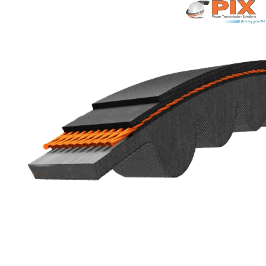 PIX MF3 XPB 3070 Muscle Raw Edge Cogged Belt