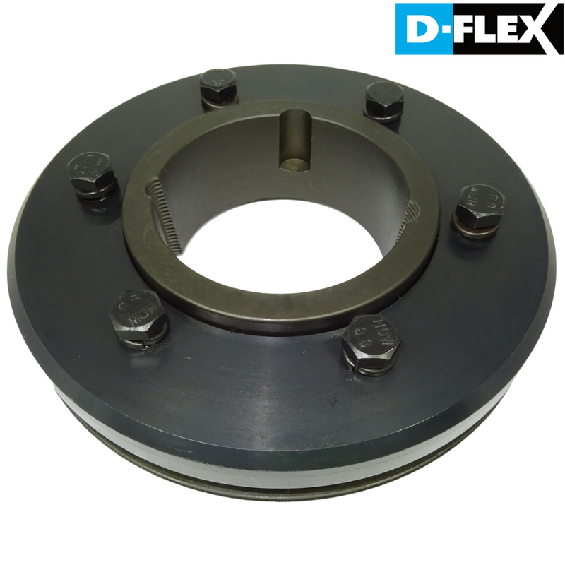 DFTC 140 F/H Flange Tapered Bush Type Tyre Coupling With Finish Bore