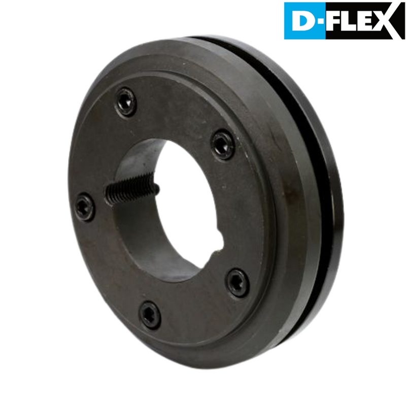 DFTC 160 F/H Flange Tapered Bush Type Tyre Coupling With Finish Bore