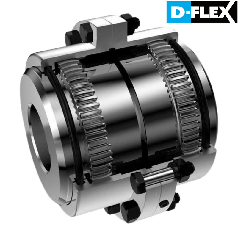 DFGC-12 Full Flexible Gear Coupling With Finish Bore