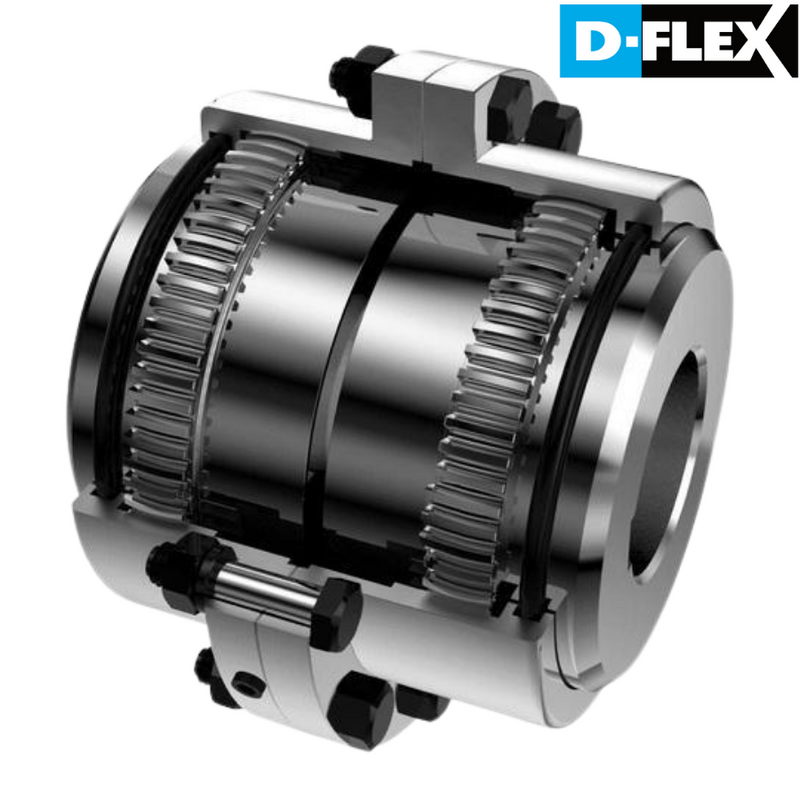 DFGC-5 Full Flexible Gear Coupling With Pilot Bore