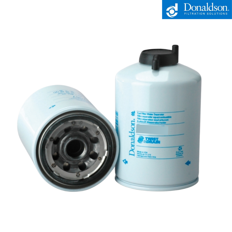 Donaldson P553207 Fuel Filter, Water Separator Spin-on Twist & Drain