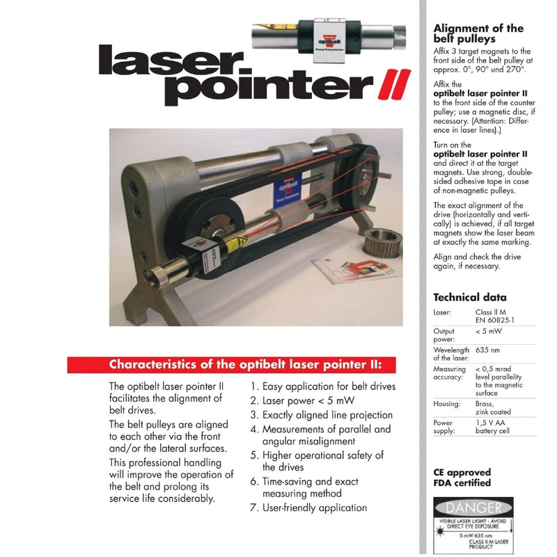 Specification of Laser Pointer